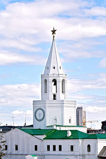 istock Spassky tower of the Kazan Kremlin 498298218