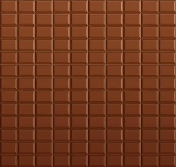 Vector illustration of Chocolate bar background