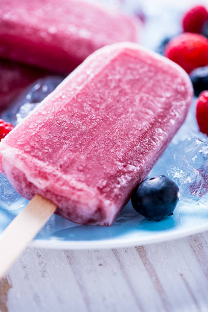 istock Popsicles with fresh berry fruits 498304692