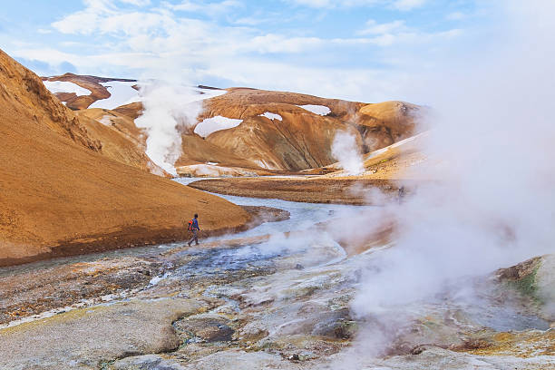 istock landscape from Iceland, hiking in Kerlingafjoll 498306360