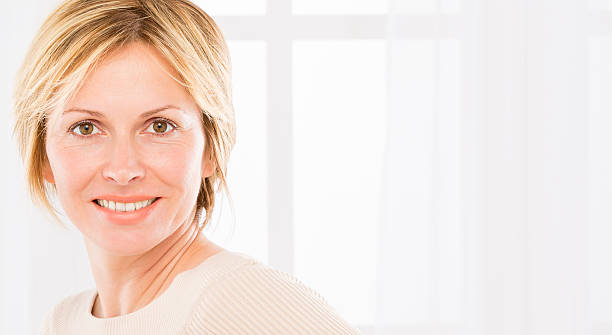 istock Portrait of middle aged woman. 498306414