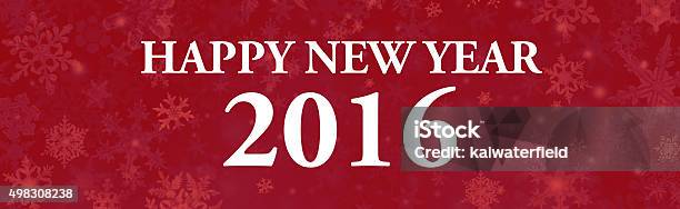 Happy New Year Web Banner For Christmas Stock Photo - Download Image Now - 2015, 2016, Agreement