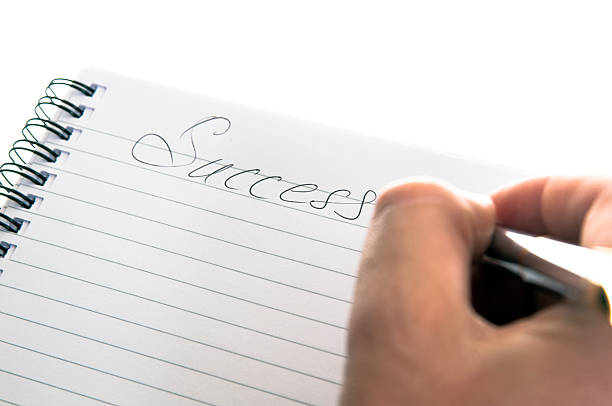 istock Businessman Writing word Success 498309278