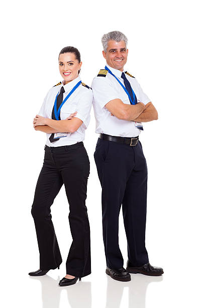istock senior pilot and female co-pilot 498314169