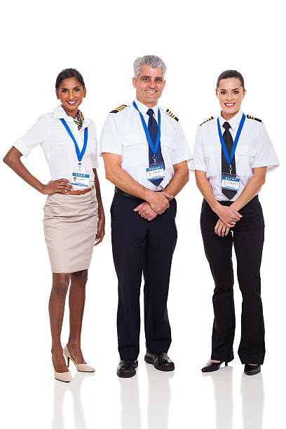 istock senior captain with airline crew 498314199