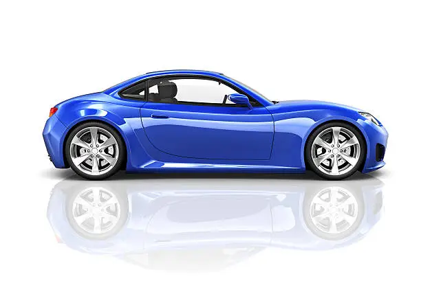 Photo of Luxury Blue Sports Car