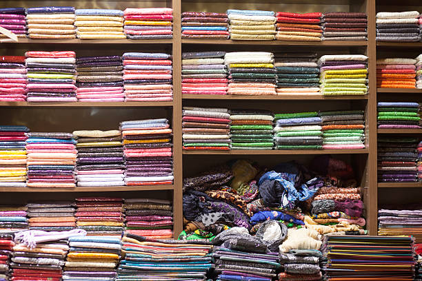istock scarfs on shelves at turkish market 498318939