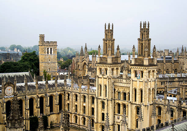 Oxford, UK - 20 September 2014: All Souls College, part of the University of Oxford (England)