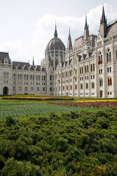 Parlement Building Budapest Hungary Parlement Building Budapest Hungary, view from the garden. arma-globalphotos stock pictures, royalty-free photos & images