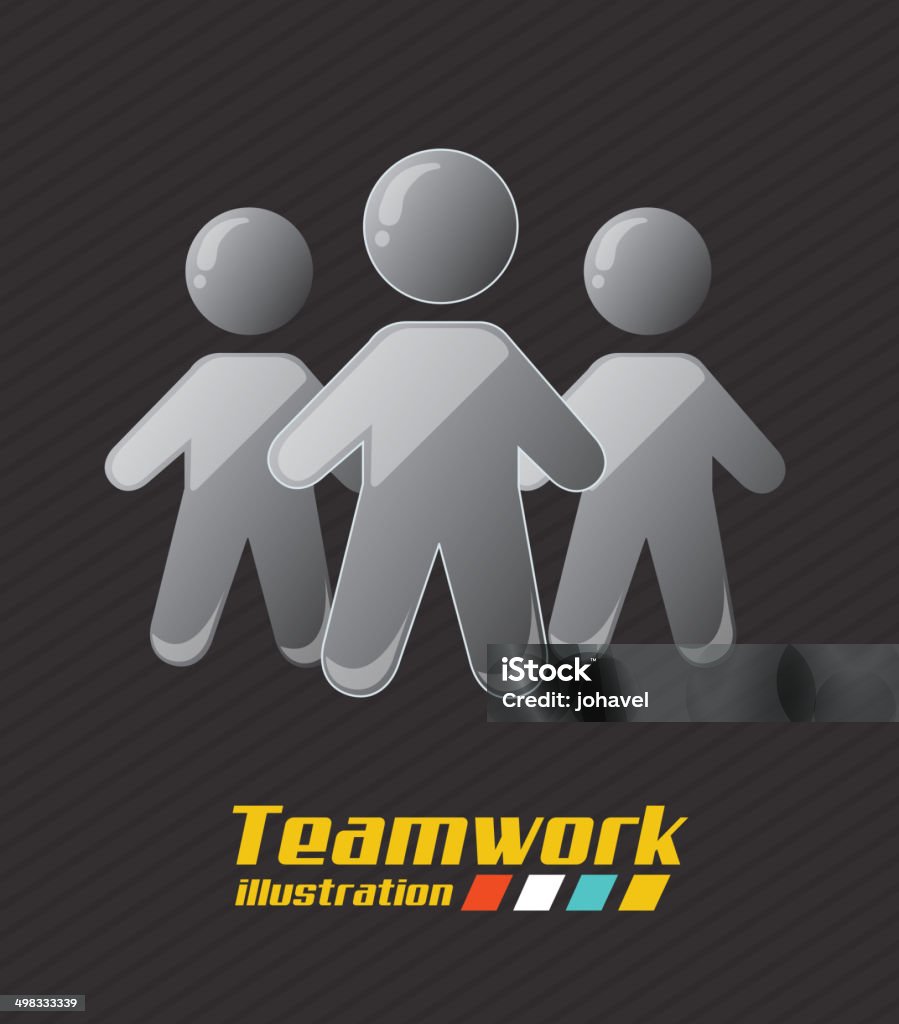 Frame Design Teamwork Teamwork Design Stock Illustration - Download Image Now - Adult, Border ...