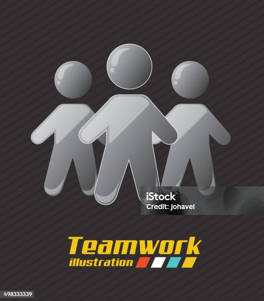 Temwork Border Design Teamwork Design Stock Illustration - Download Image Now - Adult, Border ...