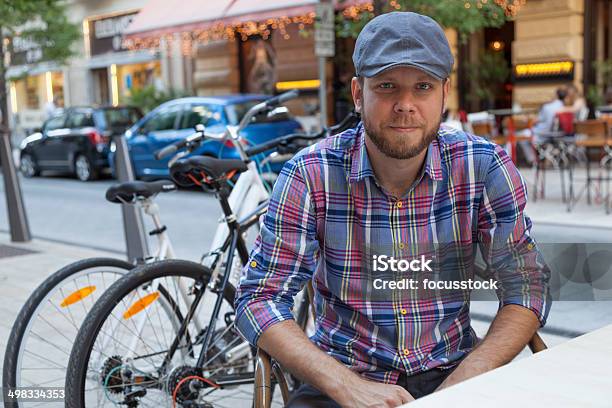 Urban Feeling With Bicycle Stock Photo - Download Image Now - 20-29 Years, 30-39 Years, Active Lifestyle