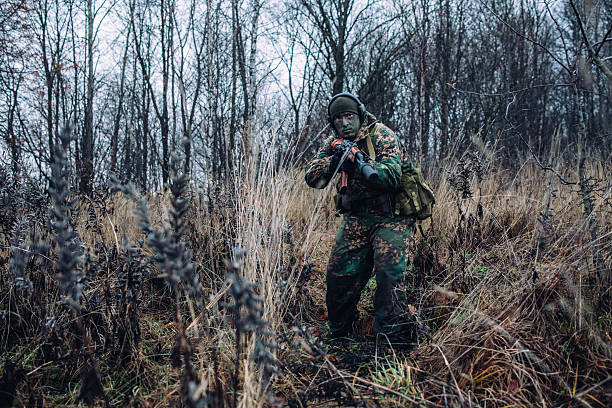 istock Russian spetsnaz soldier. 498335240