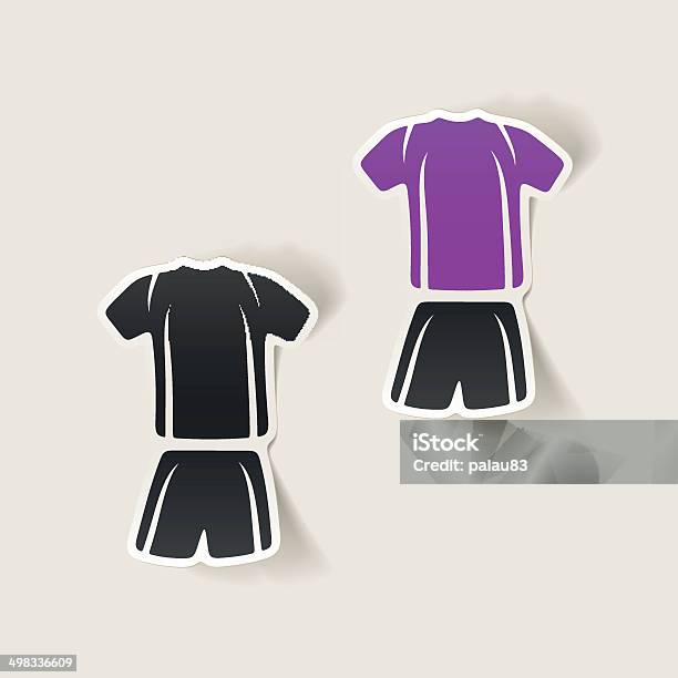 Realistic Design Element Football Clothing Stock Illustration - Download Image Now - Business, Business Finance and Industry, Clothing