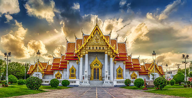 Temple Bangkok Thailand stock photo