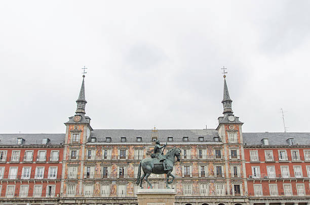 istock Equestrian statue of King Philip III in Madrid 498338253