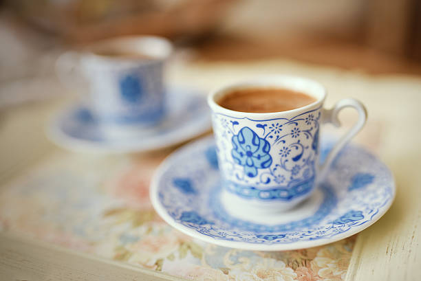 istock cup of turkish coffee on the table 498338300