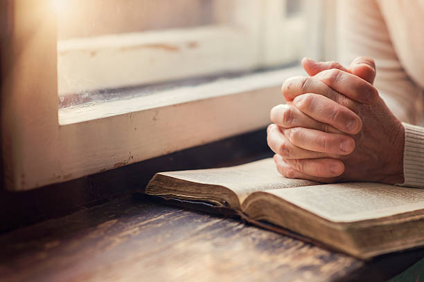 istock Woman with Bible 498338498