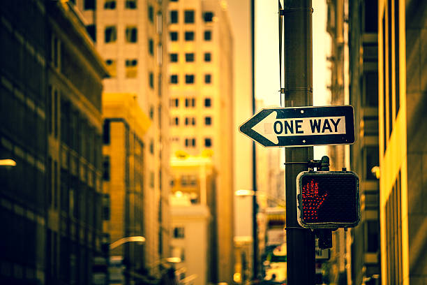 One Way Sign in San Francisco
