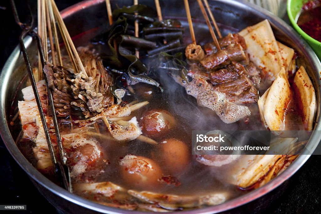 Vielfalt des Street Food in China - Lizenzfrei Asiatische Kultur Stock-Foto