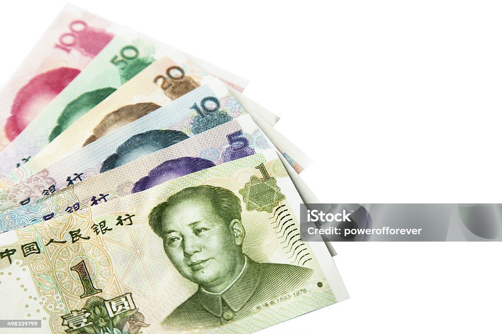 Yuan cinese - Foto stock royalty-free di Banconota