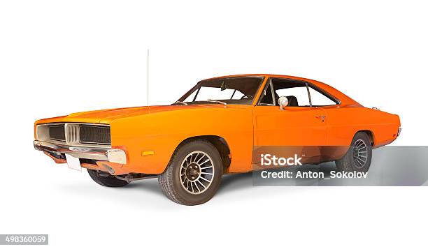 Dodge Charger Stock Photo - Download Image Now - Car, Collector's Car, White Background