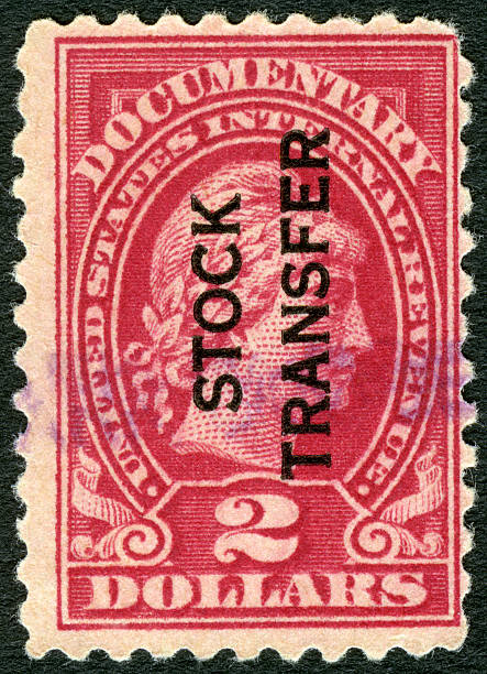 istock Postage stamp USA 1914 documentary stamp shows Liberty 498360293