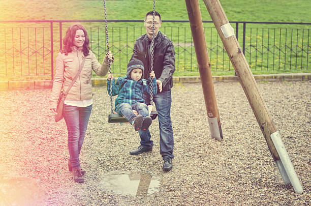 istock Happy family having fun 498363689