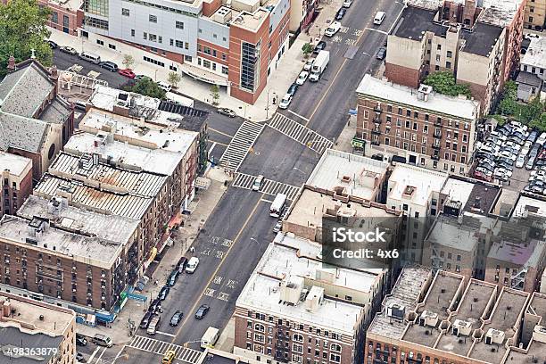 Arial Вид На Ньюйорк — стоковые фотографии и другие картинки Архитектура - Архитектура, Без людей, Большой город