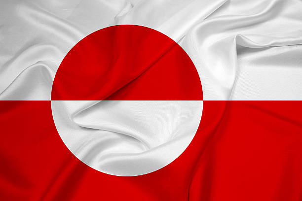 istock Waving Greenland Flag 498365861