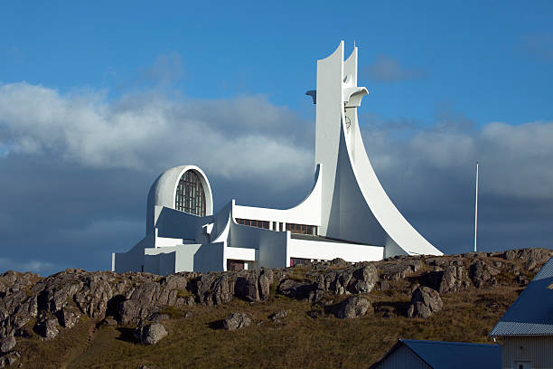 istock Church at Stykkisholmur Iceland 498366539