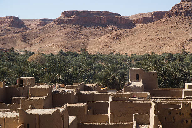 istock Desert Oasis and Kasbah, Morocco 498369660