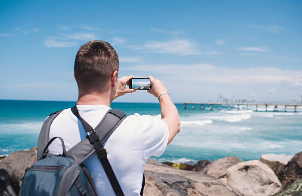 사진 촬영 골드 코스트 - australia photographing camera beach 뉴스 사진 이미지