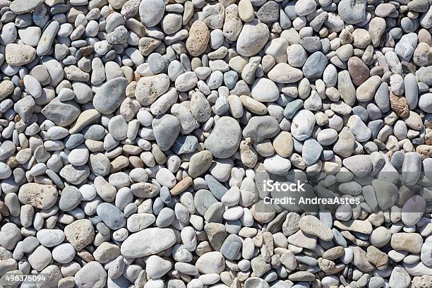 Pebbles On The Beach Abstact Stone Background Stock Photo - Download Image Now - Backgrounds, Beach, Pebble