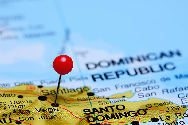 istock La Vega pinned on a map of America 498378500
