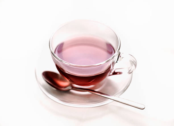 Infused herbal tea. stock photo