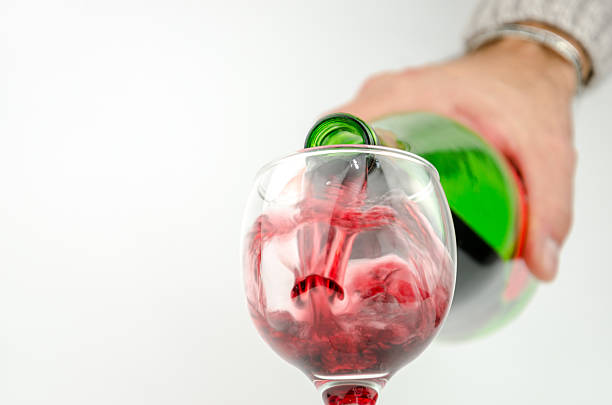 istock pouring wine in a glass,soft focus 498378954