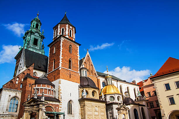 Wawel hill with cathedral and castle in Krakow