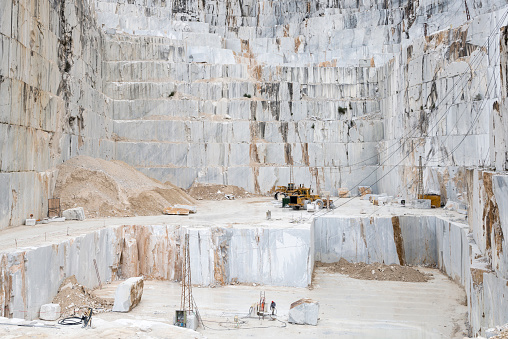 Canteras de mármol de Carrara photo