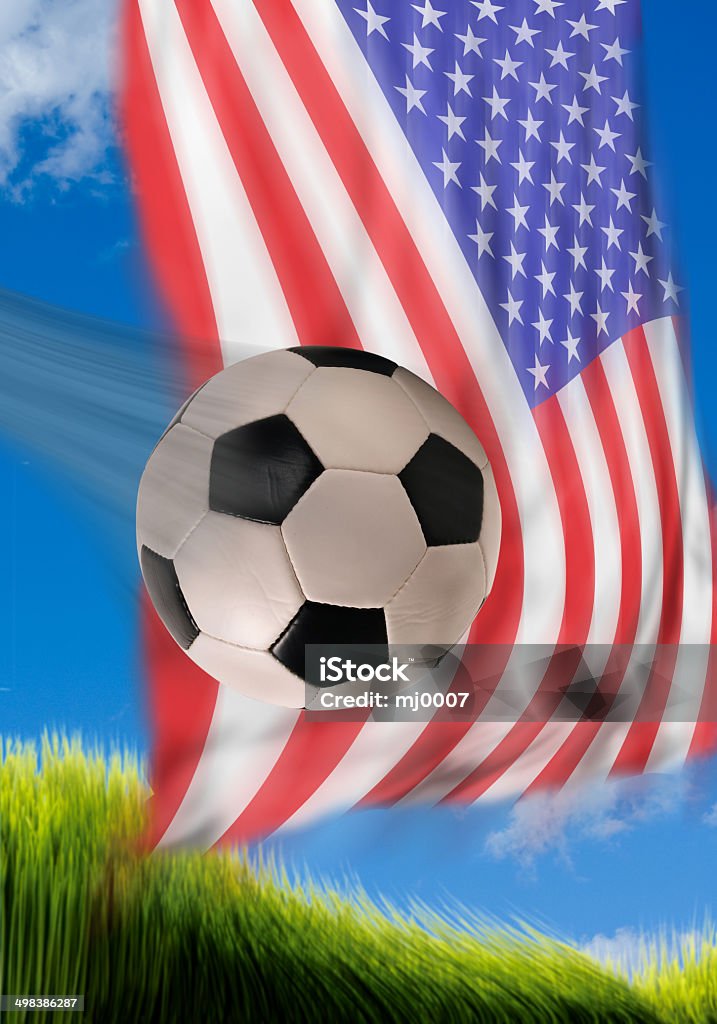 Amerikanisches Fußball. - Lizenzfrei Alt Stock-Foto