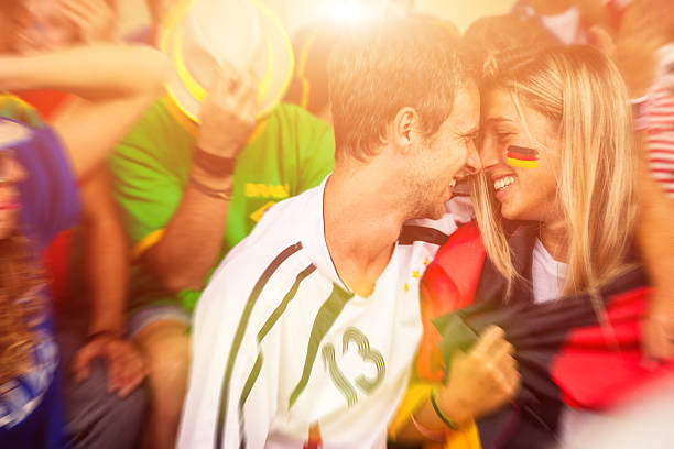 istock Germany fans kiss 498387743