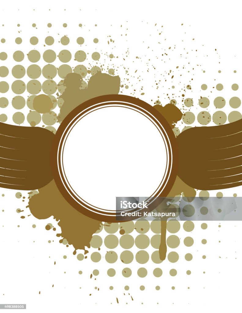 Abstract vector background with wings Abstract stock vector