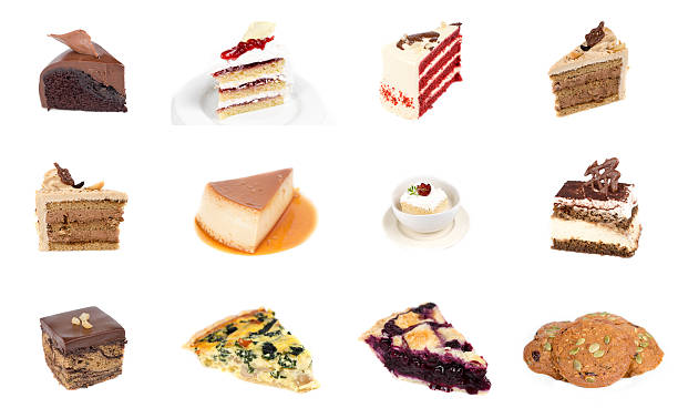 istock Collection of delicious dessert 498389109