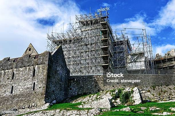 Restoring The Rock Of Cashel In Tipperary Ireland Stock Photo - Download Image Now - Castle, Restoring, Architecture