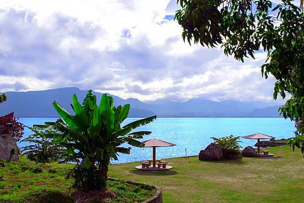 istock Shore of Lake Toba. 498391643