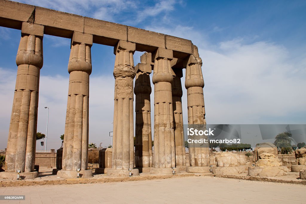 Luxor Temple Egypt Africa Stock Photo
