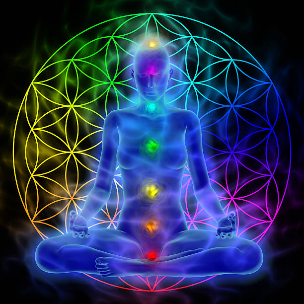istock Meditation - flower of life 498397084