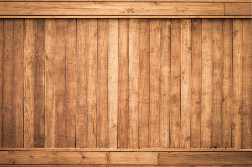 Big marrón tablón de madera, fondo de textura de pared photo