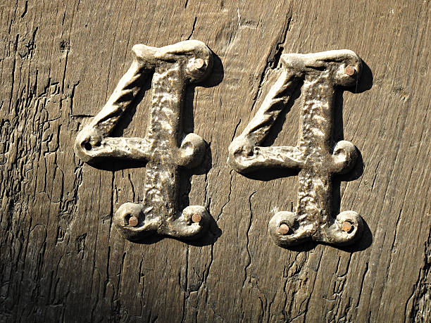 istock House number,forty-four 498399068