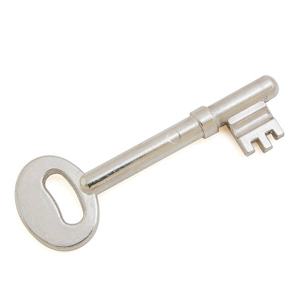 istock Old vintage metal key 498399361